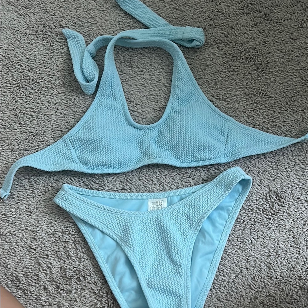 Wild Fable Sky Blue Bikini